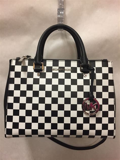 michael kors checkered bag